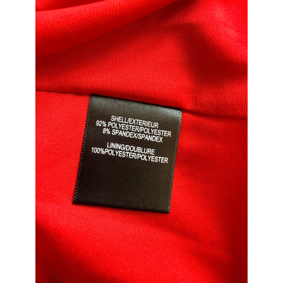 One33 Social Red Sequin Tiered Long Sleeve Mini Dress Size 8 NWT $395 - Picture 9 of 10